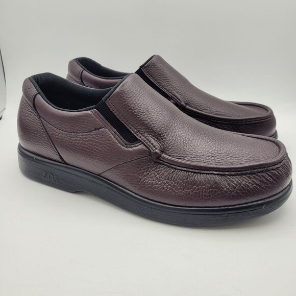 SAS Side Gore Loafers Slip On Comfort Leather Walking Shoes Men\'s 14.5W Wide main image 9